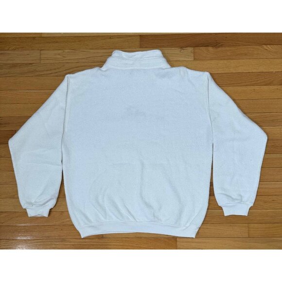 Vintage Walt Disney World Hoodie XL Made in USA 70s/80s Style White Embroidered - Picture 4 of 10